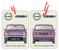 Triumph Spitfire MkIV (hard top) 1970-74 Air Freshener